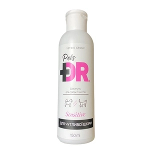 Dr.Pets шампунь для животных с чувствительной кожей Сенситив - цена в Зоофаворит