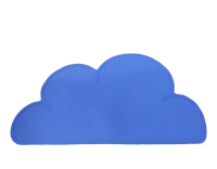 Килимок силіконовий синій Cloud - цена в Зоофаворит
