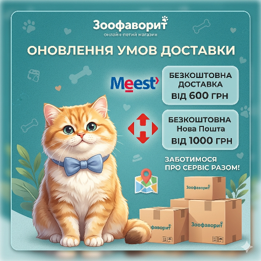 Оновлення умов безкоштовної доставки
